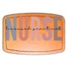 Faux Leather Engravable Patch - Curved Rectangle Thumbnail