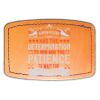 Faux Leather Engravable Patch - Curved Rectangle Thumbnail