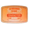 Faux Leather Engravable Patch - Curved Rectangle Thumbnail