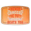 Faux Leather Engravable Patch - Curved Rectangle Thumbnail