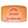 Faux Leather Engravable Patch - Curved Rectangle Thumbnail