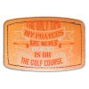 Faux Leather Engravable Patch - Curved Rectangle Thumbnail
