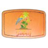 Faux Leather Engravable Patch - Curved Rectangle Thumbnail
