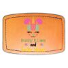 Faux Leather Engravable Patch - Curved Rectangle Thumbnail