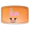Faux Leather Engravable Patch - Curved Rectangle Thumbnail