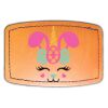 Faux Leather Engravable Patch - Curved Rectangle Thumbnail