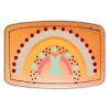 Faux Leather Engravable Patch - Curved Rectangle Thumbnail