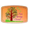 Faux Leather Engravable Patch - Curved Rectangle Thumbnail