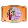 Faux Leather Engravable Patch - Curved Rectangle Thumbnail