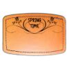 Faux Leather Engravable Patch - Curved Rectangle Thumbnail