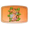Faux Leather Engravable Patch - Curved Rectangle Thumbnail