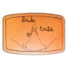 Faux Leather Engravable Patch - Curved Rectangle Thumbnail