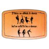 Faux Leather Engravable Patch - Curved Rectangle Thumbnail