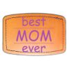 Faux Leather Engravable Patch - Curved Rectangle Thumbnail