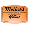 Faux Leather Engravable Patch - Curved Rectangle Thumbnail