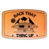 Faux Leather Engravable Patch - Curved Rectangle Thumbnail