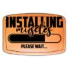 Faux Leather Engravable Patch - Curved Rectangle Thumbnail