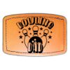 Faux Leather Engravable Patch - Curved Rectangle Thumbnail