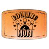 Faux Leather Engravable Patch - Curved Rectangle Thumbnail