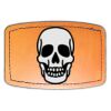 Faux Leather Engravable Patch - Curved Rectangle Thumbnail