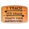 Faux Leather Engravable Patch - Curved Rectangle Thumbnail
