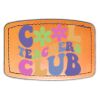 Faux Leather Engravable Patch - Curved Rectangle Thumbnail