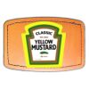 Faux Leather Engravable Patch - Curved Rectangle Thumbnail