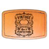 Faux Leather Engravable Patch - Curved Rectangle Thumbnail
