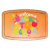 Faux Leather Engravable Patch - Curved Rectangle Thumbnail