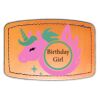 Faux Leather Engravable Patch - Curved Rectangle Thumbnail