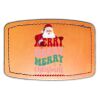 Faux Leather Engravable Patch - Curved Rectangle Thumbnail