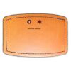 Faux Leather Engravable Patch - Curved Rectangle Thumbnail