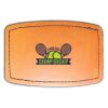 Faux Leather Engravable Patch - Curved Rectangle Thumbnail