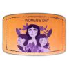 Faux Leather Engravable Patch - Curved Rectangle Thumbnail