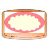 Faux Leather Engravable Patch - Curved Rectangle Thumbnail
