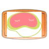 Faux Leather Engravable Patch - Curved Rectangle Thumbnail