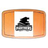 Faux Leather Engravable Patch - Curved Rectangle Thumbnail