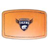 Faux Leather Engravable Patch - Curved Rectangle Thumbnail