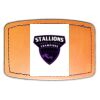 Faux Leather Engravable Patch - Curved Rectangle Thumbnail