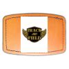 Faux Leather Engravable Patch - Curved Rectangle Thumbnail