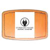 Faux Leather Engravable Patch - Curved Rectangle Thumbnail