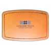 Faux Leather Engravable Patch - Curved Rectangle Thumbnail
