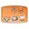 Faux Leather Engravable Patch - Curved Rectangle Thumbnail
