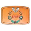 Faux Leather Engravable Patch - Curved Rectangle Thumbnail