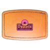 Faux Leather Engravable Patch - Curved Rectangle Thumbnail