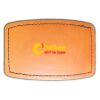 Faux Leather Engravable Patch - Curved Rectangle Thumbnail