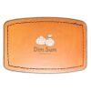 Faux Leather Engravable Patch - Curved Rectangle Thumbnail