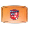 Faux Leather Engravable Patch - Curved Rectangle Thumbnail