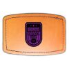 Faux Leather Engravable Patch - Curved Rectangle Thumbnail