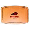 Faux Leather Engravable Patch - Curved Rectangle Thumbnail